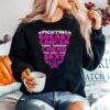 Fighting Breast Cancer Going Through Chemo Still Sexy Ribbon Sweater