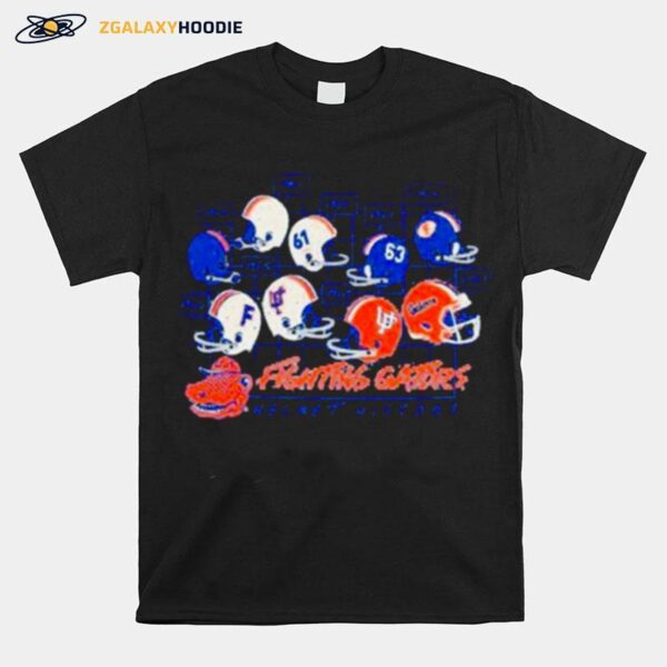 Fighting Florida Gators Helmet History T-Shirt