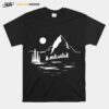 Film Series Black White Fellowship Of The Ring T-Shirt