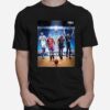 Final Four 2023 Ncaa Mens March Madness Four Teams Poster T-Shirt
