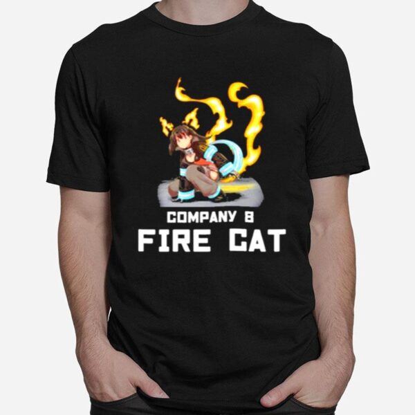 Fire Force Tamaki Print T-Shirt