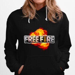 Fire Logo Graphic Garena Free Fire Hoodie