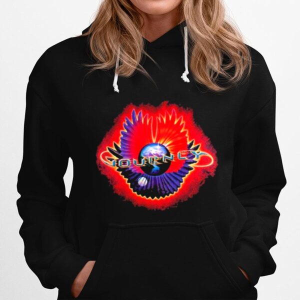 Fire Logo Rock Band Music Journey Hoodie