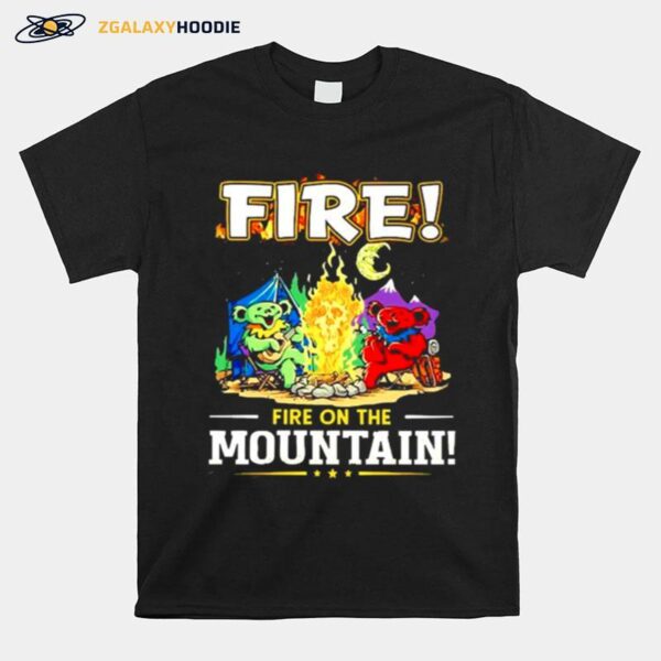 Fire On The Mountain Camping T-Shirt