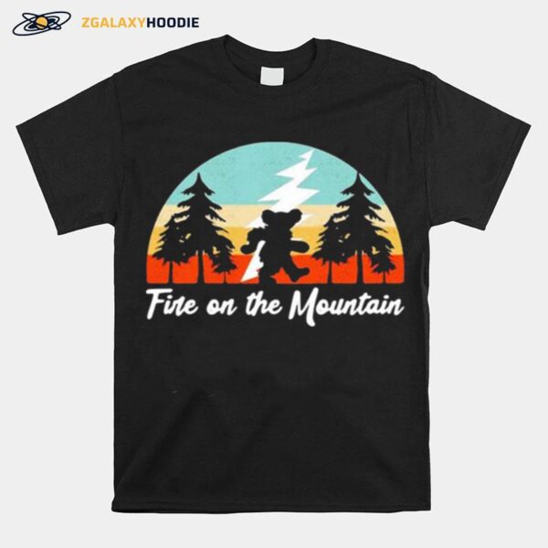 Fire On The Mountain Grateful Dead Vintage T-Shirt