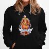 Fire Skull Backbone Of America Hoodie