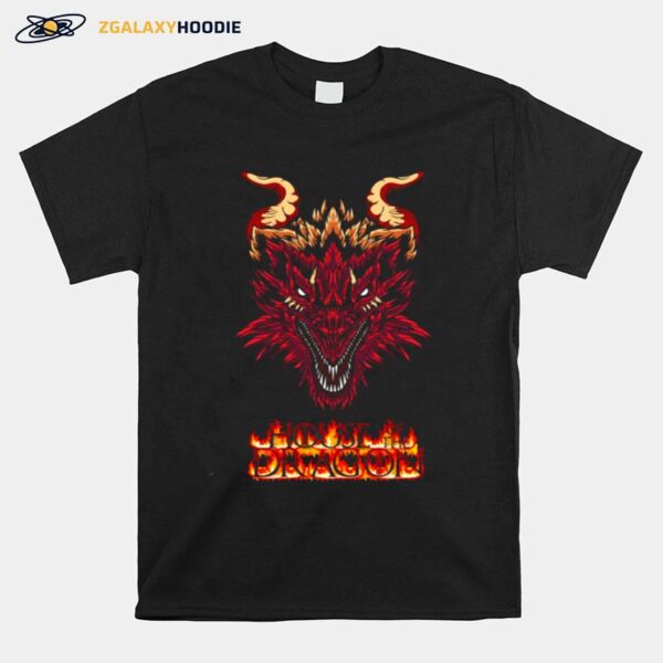 Fire Will Reign Rhaegal House Of The Dragon 2 Targaryenas 2022 T-Shirt