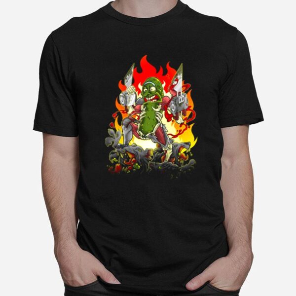 Fired Pickle Rick And Morty T-Shirt