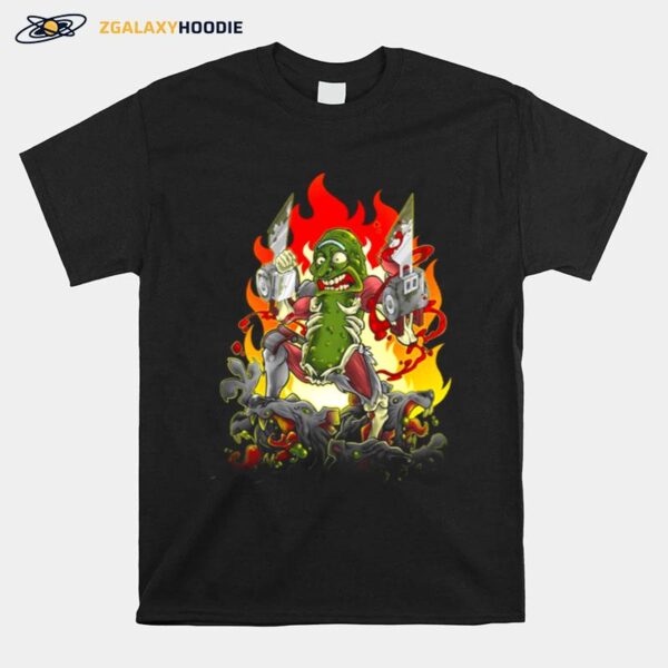 Fired Pickle Rick And Morty T-Shirt