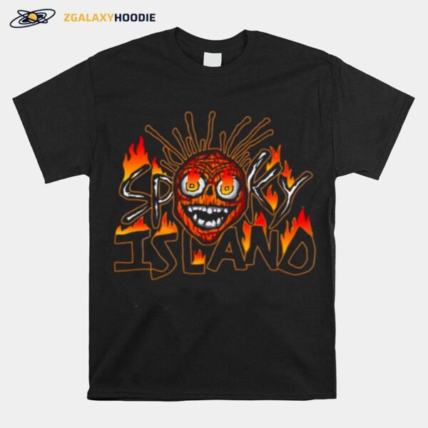 Fired Spooky Island Inspired Halloween T-Shirt