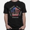 Firefighter Ems Emt Nurse Volunteers Police 9 01 American Flag T-Shirt