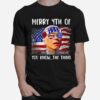 Fireworks Merica Biden Uh Confused Merry Happy 4Th Of You T B0B518Ykrc T-Shirt