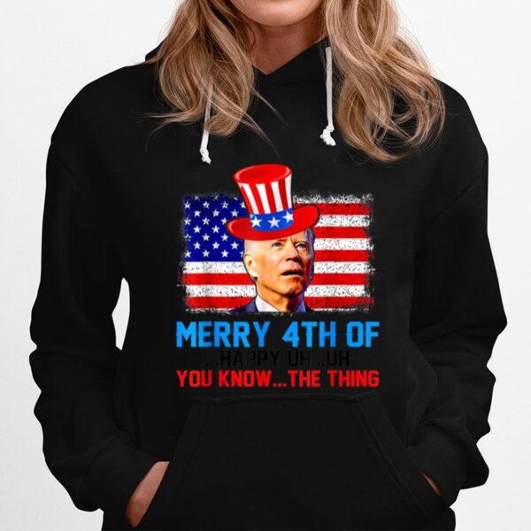 Fireworks Merica Biden Uh Confused Merry Happy 4Th Of You T B0B51F9Wxp Hoodie