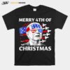 Fireworks Merica Biden Uh Merry 4Th Of Christmas 4Th Of July T B0B51Dnlqm T-Shirt