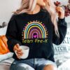 First Day Of Team Prek Teacher Rainbow Sweater