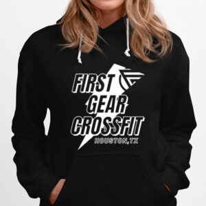 First Gear Crossfit Houston Htx Athlete Gear New Logo Hoodie