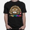 First Grade Leopard Rainbow T-Shirt