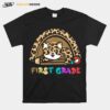 First Grade Leopard Rainbow T-Shirt