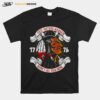 First Nation Warrior 1776 Respect All Fear None T-Shirt