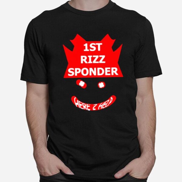 First Rizzsponder T-Shirt