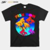 Fish Mom Japanese Ryukin Goldfish Aquarium T-Shirt