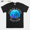 Fish Ocean Coral Lives Matter T-Shirt