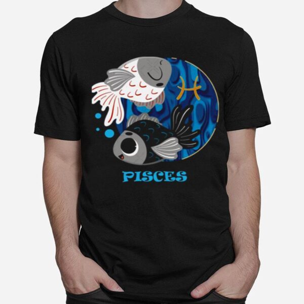 Fish Zodiac Sign Pisces T-Shirt