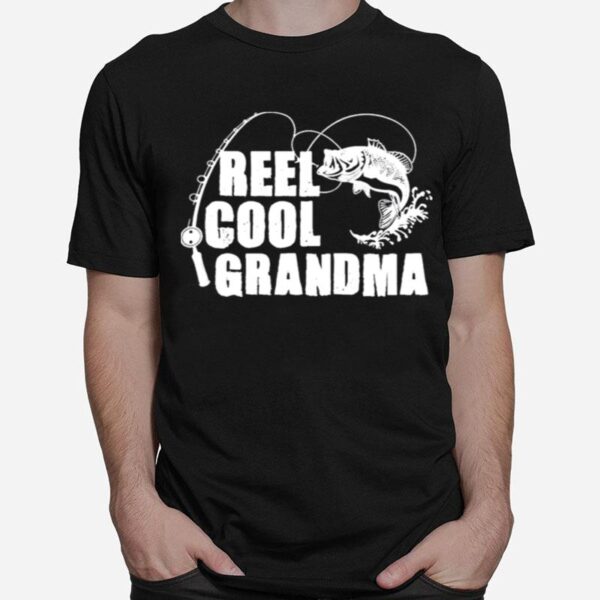 Fishing Gift For Grandma Mothers Day Gift T-Shirt