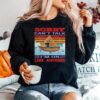 Fishing Sorry Cant Talk Im On Line Anther Vintage Retro Sweater