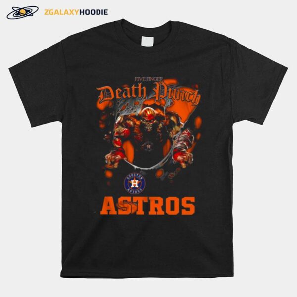 Five Finger Death Punch Houston Astros World Series 2022 T-Shirt