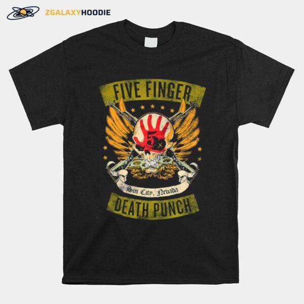 Five Finger Death Punch Locked Loaded T-Shirt