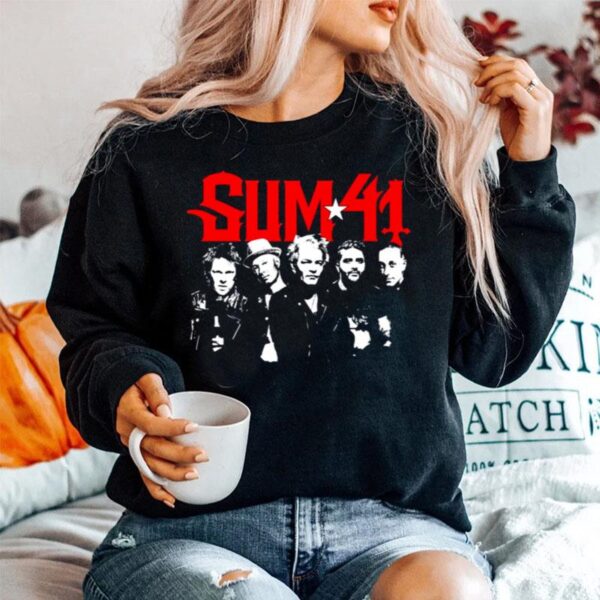 Five Members United Sum 41 Band Sweater