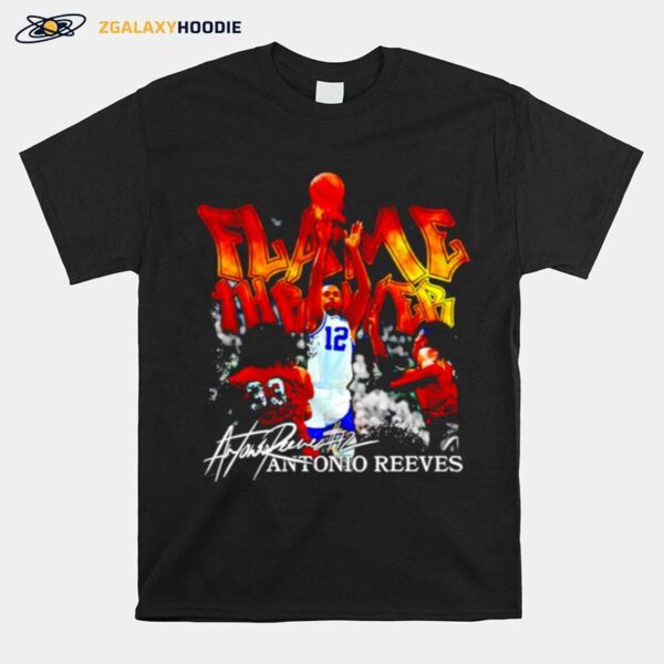 Flame Thrower Antonio Reeves Signature T-Shirt