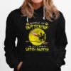 Flamingo Buckle Up Buttercup You Just Flipped My Witch Witch Halloween Hoodie