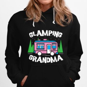 Flamingo Glamping Grandma Oma Hoodie