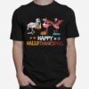 Flamingo Happy Hallothanksmas T-Shirt