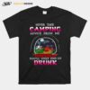 Flamingo Never Take Camping Advice From Me Youll Only End Up Drunk T-Shirt