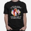 Flamingo Not Only Does My Mind Wander Sometimes It Walks Off Completely T-Shirt