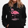 Flamingo Rose Hope Breast Cancer Water Hoodie