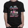 Flamingo Sewing Queen Classy Sassy And A Bit Smart Assys T-Shirt