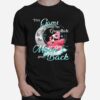 Flamingo This Gams Loves Her Grandkids To The Moon And Back T-Shirt