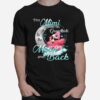 Flamingo This Mimi Loves Her Grandkids To The Moon And Back T-Shirt