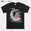 Flamingo This Nana Loves Her Grandkids To The Moon And Back T-Shirt