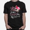 Flamingo Yes I Do Have Retirement Plan Quilting T-Shirt