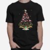 Flamingos Christmas Tree T-Shirt