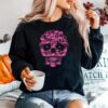 Flamingos Skull Halloween Sweater