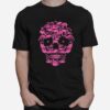 Flamingos Skull Halloween T-Shirt