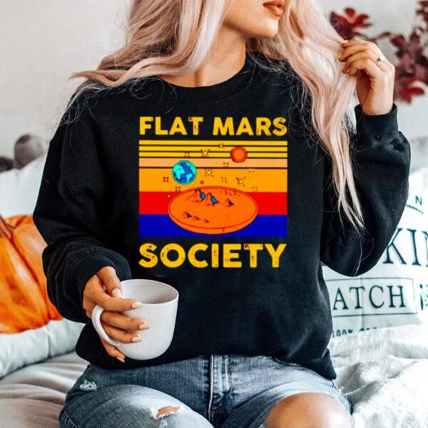 Flat Mars Society Vintage Sweater