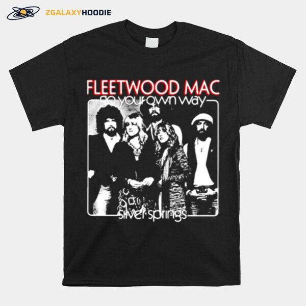 Fleetwood Mac Go Your Own Way Silver Springs T-Shirt