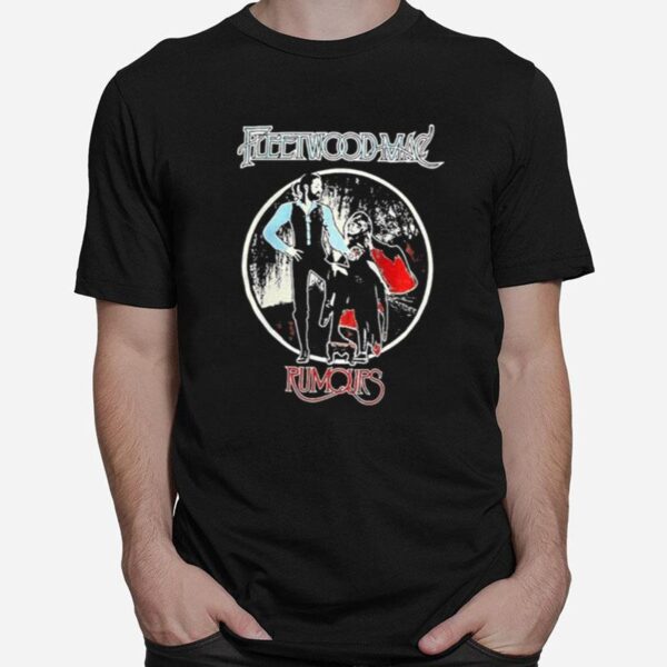 Fleetwood Mac Rumors Rock Band Graphic T-Shirt